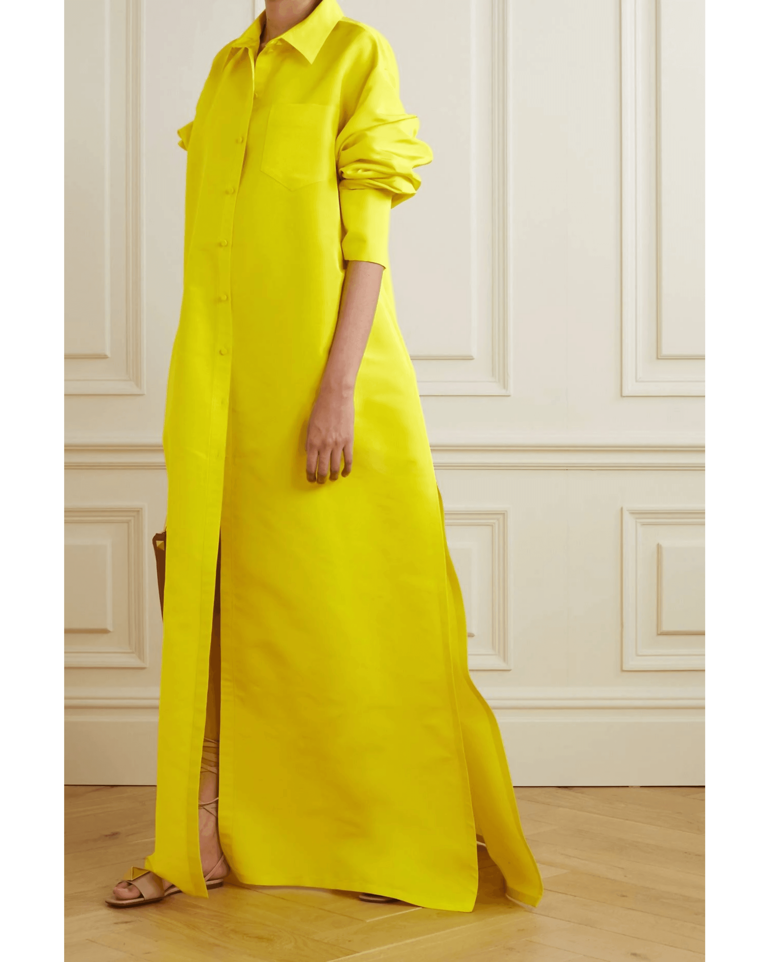 Faille Evening Shirt Dress - Endless - UAE Rental and Resale for Women's Fashion
