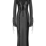 Farretti Maxi Dress in Black - Endless - UAE Rental and Resale for Women's Fashion