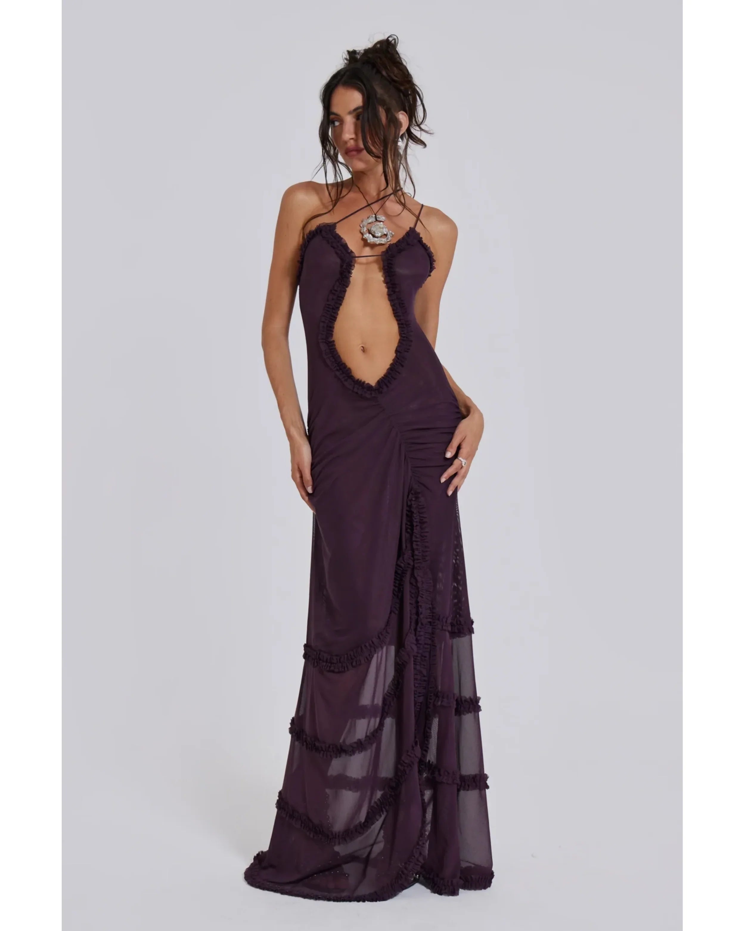 Fatale Maxi Dress - Endless - UAE Rental and Resale for Women's Fashion