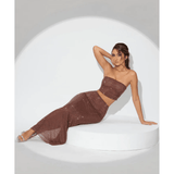 Fausta Embellished Mid Rise Co-ord Set - Endless - UAE Rental and Resale for Women's Fashion