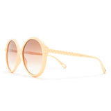 58mm Round Sunglasses