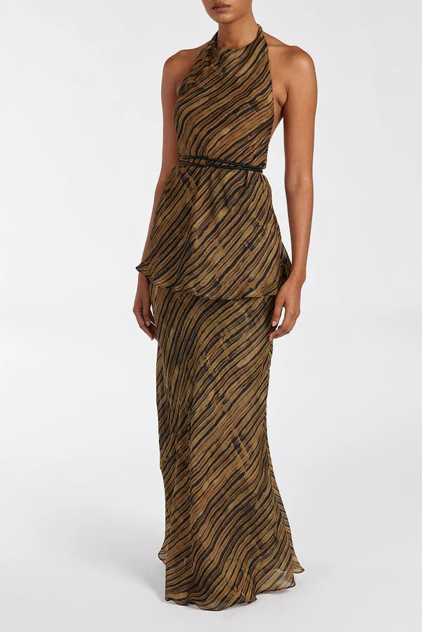 Fleur Dark Chocolate Co-ord Set - Endless - UAE Rental and Resale for Women's Fashion