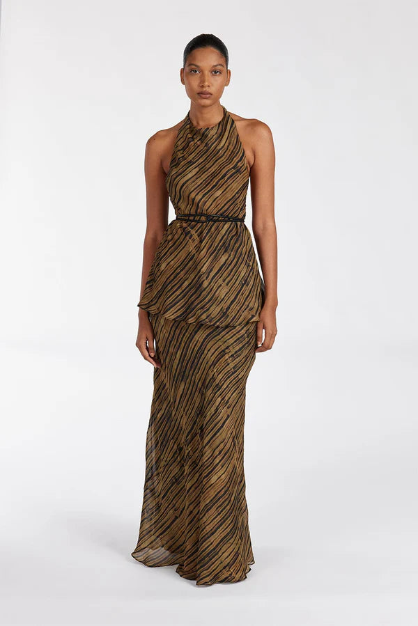 Fleur Dark Chocolate Co-ord Set - Endless - UAE Rental and Resale for Women's Fashion