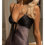 Flora Satin Maxi Dress - Endless - UAE Rental and Resale for Women's Fashion