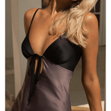Flora Satin Maxi Dress - Endless - UAE Rental and Resale for Women's Fashion