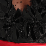 Floral-appliqué Taffeta Minidress - Endless - UAE Rental and Resale for Women's Fashion