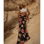 Floral Maxi Skirt - Endless - UAE Rental and Resale for Women's Fashion