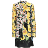 Floral-printed Silk Dress - Endless - UAE Rental and Resale for Women's Fashion