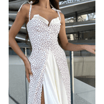 Flowy Slit Midi Dress - Endless - UAE Rental and Resale for Women's Fashion