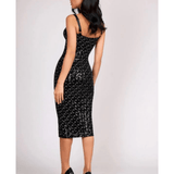 Francesca Black Midi Dress - Endless - UAE Rental and Resale for Women's Fashion