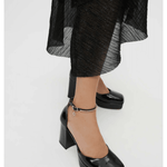 Franci Platform Pumps in Patemt Leather - Endless - UAE Rental and Resale for Women's Fashion