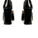 Franci Platform Pumps in Patemt Leather - Endless - UAE Rental and Resale for Women's Fashion