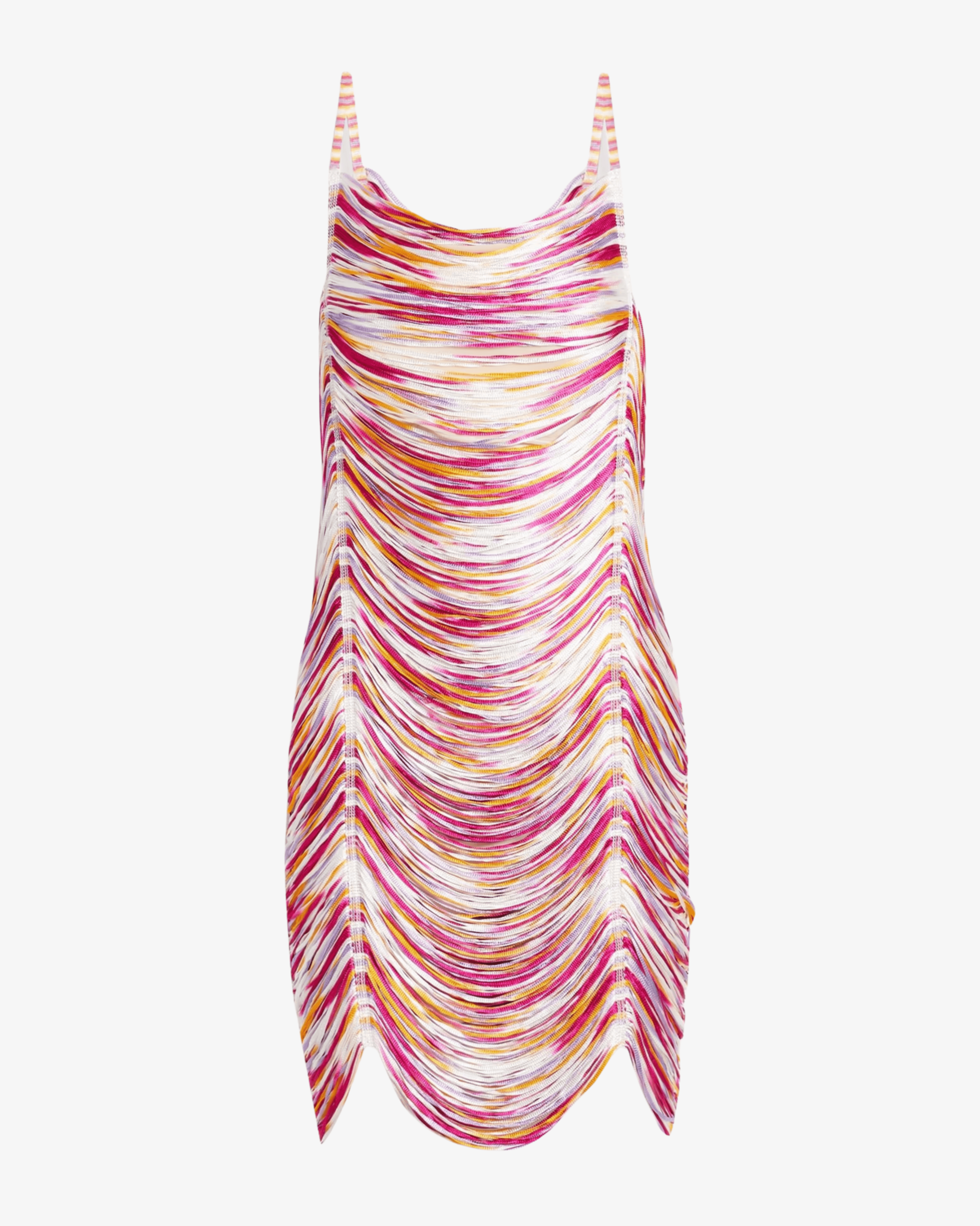 Fringed Crochet-knit Mini Dress - Endless - UAE Rental and Resale for Women's Fashion