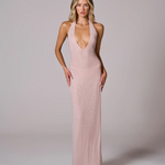 Frosted Flake Embellished Maxi Dress - Endless - UAE Rental and Resale for Women's Fashion