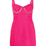 Fuchsia Boucle Diamante Bust Dress - Endless - UAE Rental and Resale for Women's Fashion