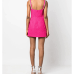 Fuchsia Boucle Diamante Bust Dress - Endless - UAE Rental and Resale for Women's Fashion