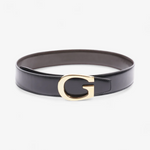 G Buckle Belt Black Leather - Endless - UAE Rental and Resale for Women's Fashion