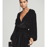 Gabrielle Sequin Robe Black - Endless - UAE Rental and Resale for Women's Fashion