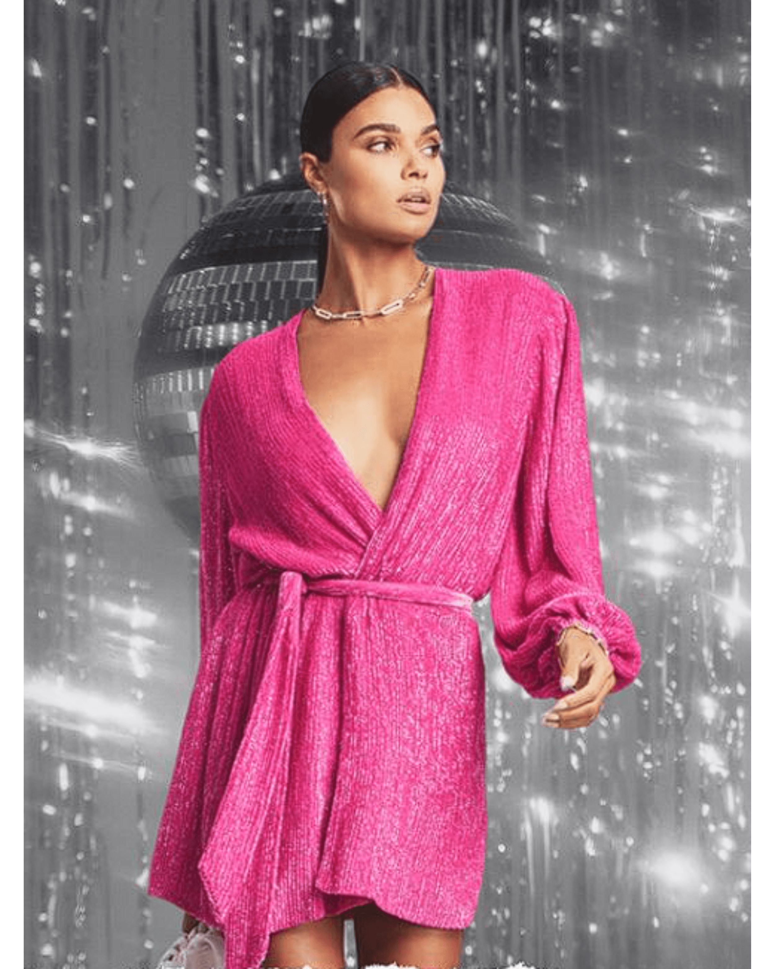 Gabrielle Sequin Robe - Endless - UAE Rental and Resale for Women's Fashion