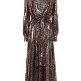 Gathered Sequined Leopard-print Tulle Midi Dress - Endless - UAE Rental and Resale for Women's Fashion