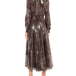 Gathered Sequined Leopard-print Tulle Midi Dress - Endless - UAE Rental and Resale for Women's Fashion