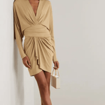 Gathered Stretch Jersey Mini Dress - Endless - UAE Rental and Resale for Women's Fashion