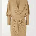 Gathered Stretch Jersey Mini Dress - Endless - UAE Rental and Resale for Women's Fashion
