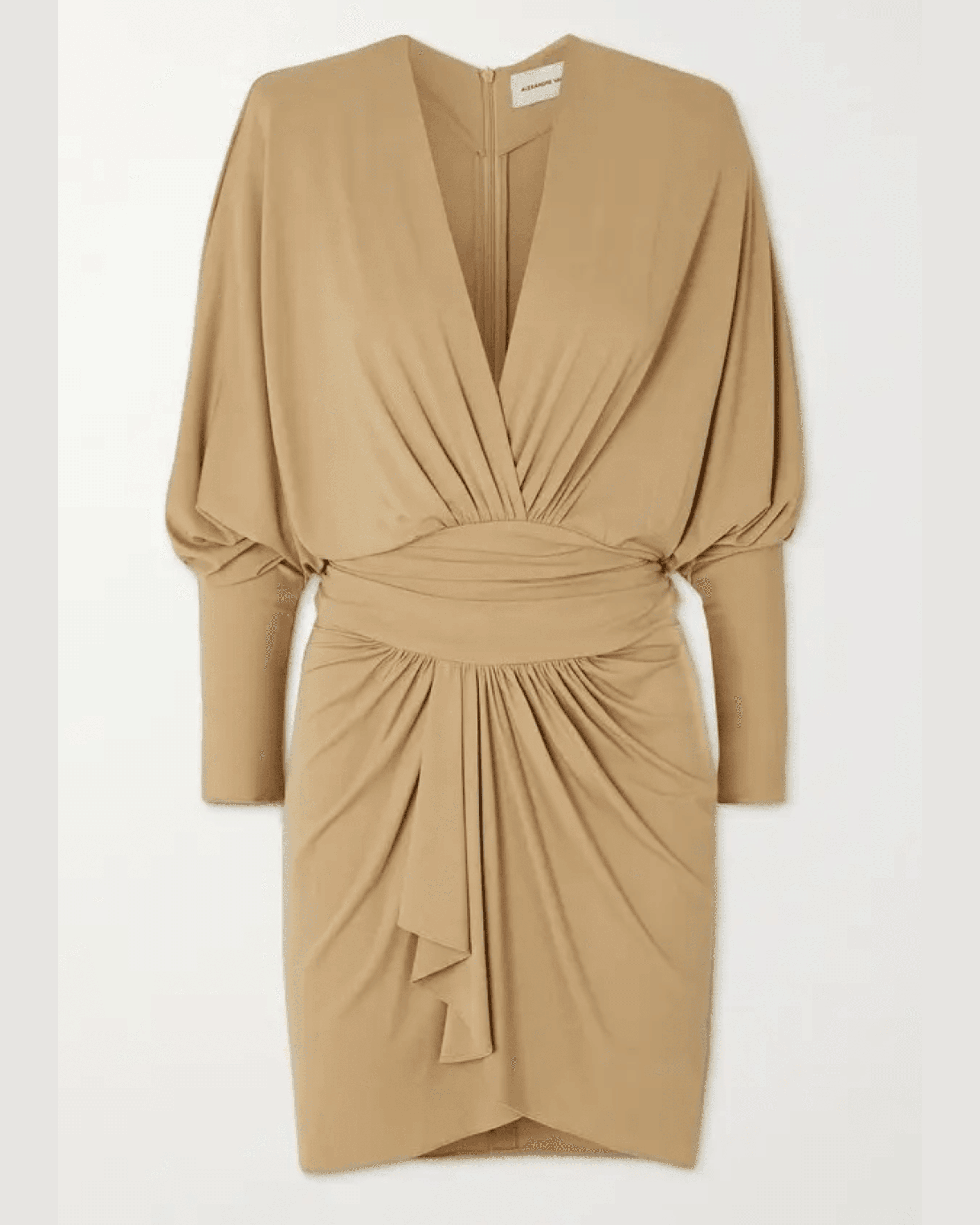 Gathered Stretch Jersey Mini Dress - Endless - UAE Rental and Resale for Women's Fashion