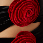 Gatsby Top in Stretch Velvet - Endless - UAE Rental and Resale for Women's Fashion