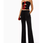 Gatsby Top in Stretch Velvet - Endless - UAE Rental and Resale for Women's Fashion