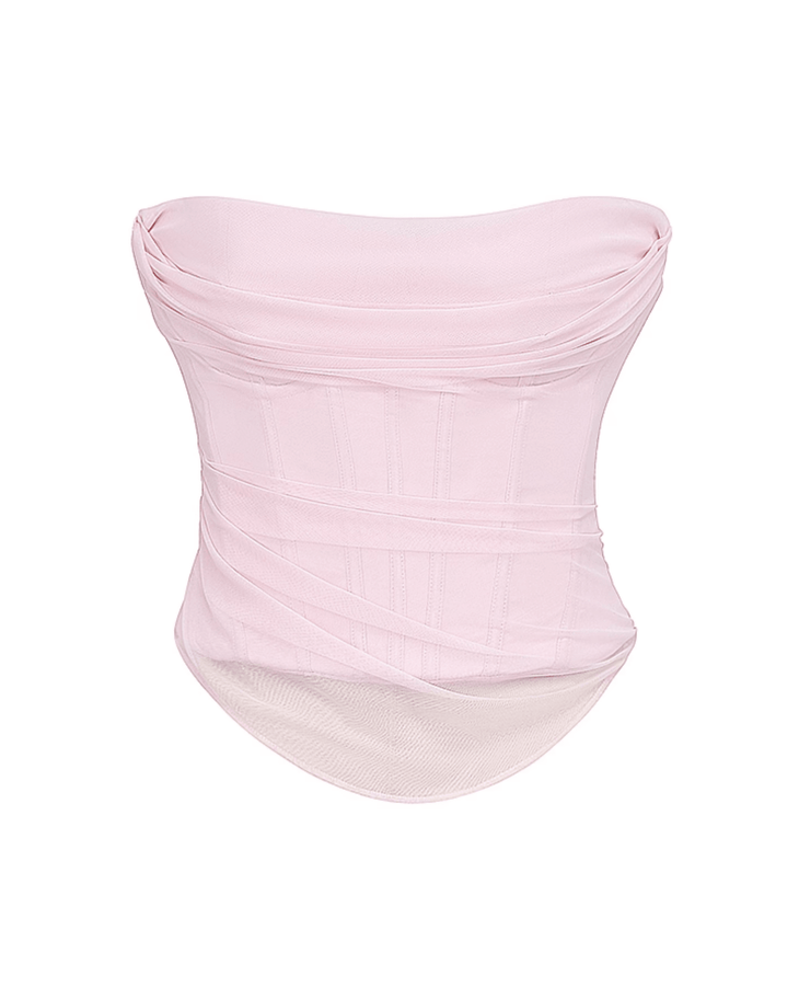 Georgie Ballerina Pink Strapless Corset - Endless - UAE Rental and Resale for Women's Fashion