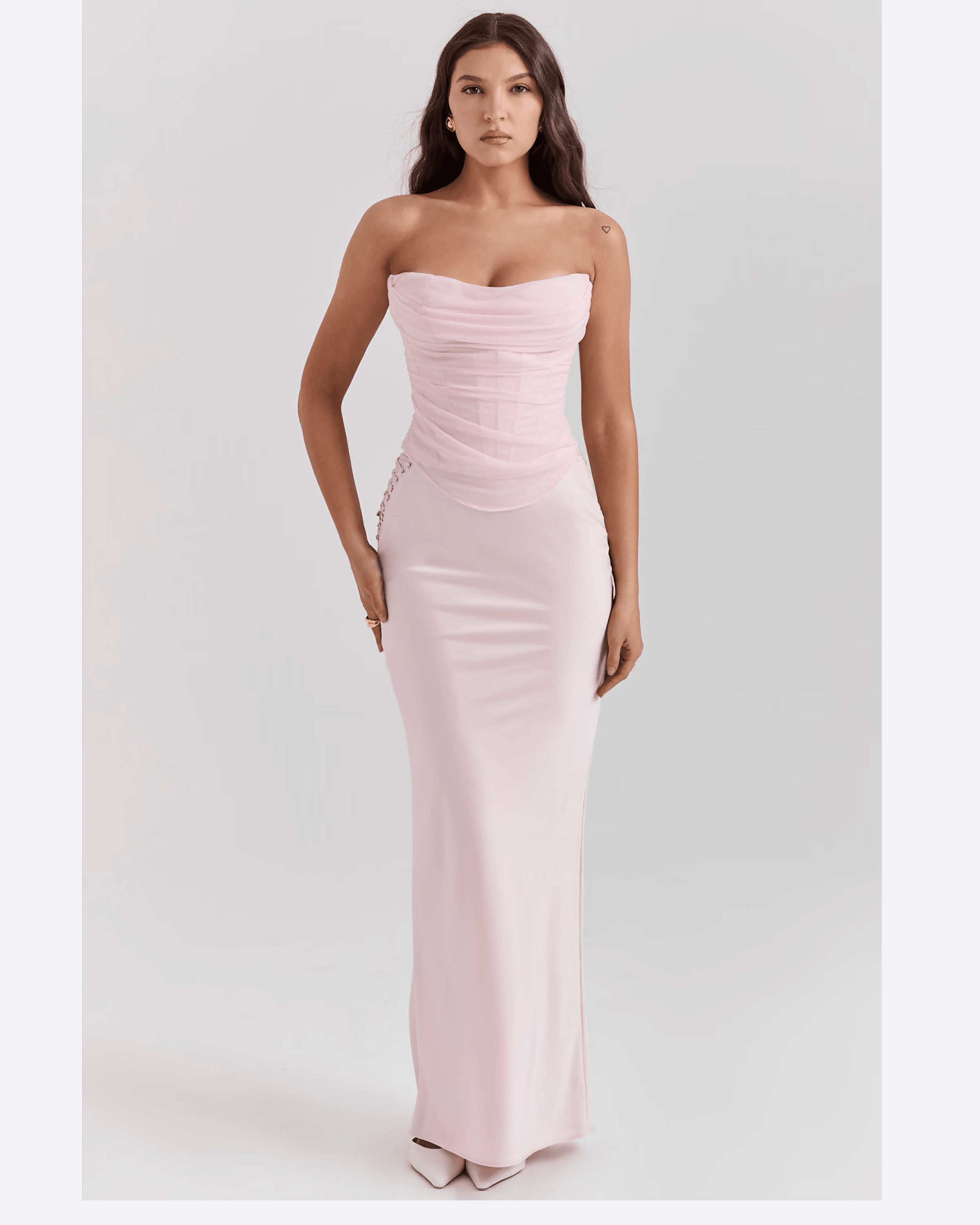 Georgie Ballerina Pink Strapless Corset - Endless - UAE Rental and Resale for Women's Fashion
