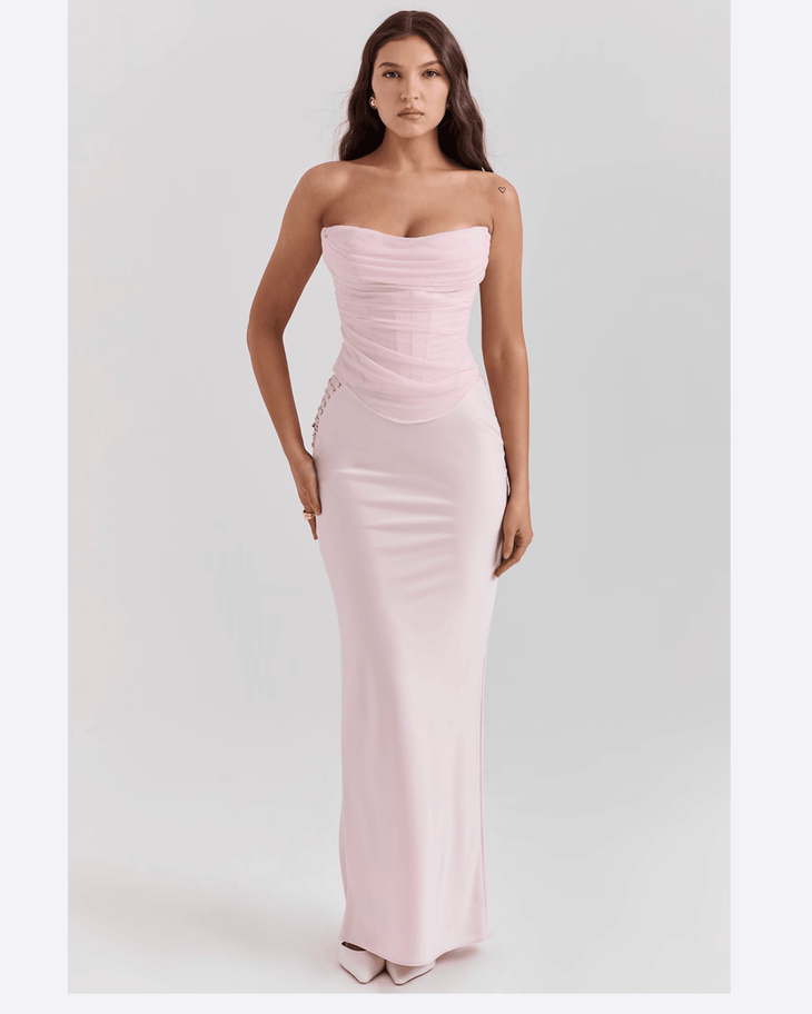 Georgie Ballerina Pink Strapless Corset - Endless - UAE Rental and Resale for Women's Fashion