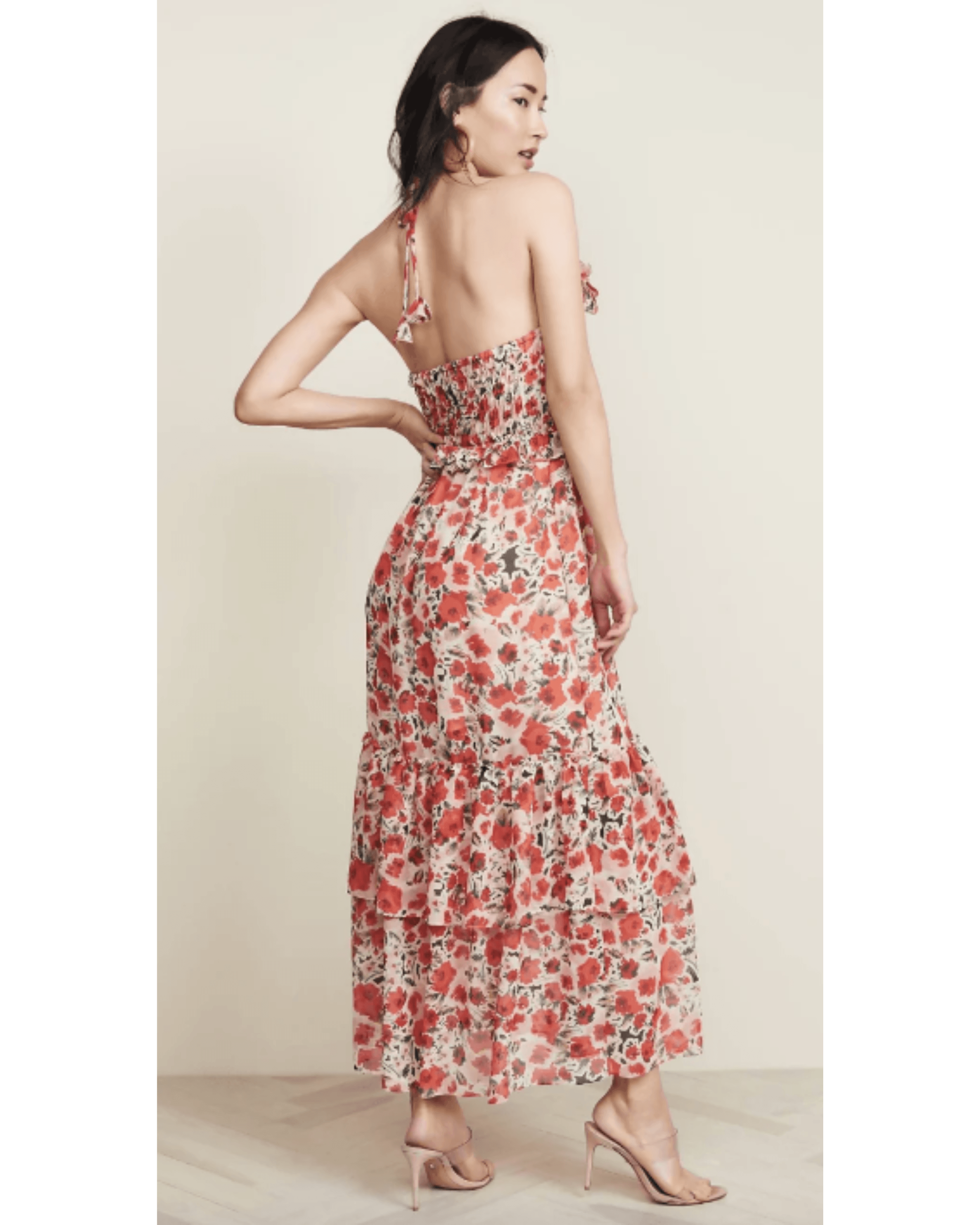 Gia Viscose Floral Summer Maxi Dress - Endless - UAE Rental and Resale for Women's Fashion