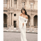 Giselle Off Shoulder Cowl Neck Maxi Dress - Endless - UAE Rental and Resale for Women's Fashion
