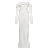 Giselle Off Shoulder Cowl Neck Maxi Dress - Endless - UAE Rental and Resale for Women's Fashion