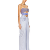 Giselle Strapless Maxi Dress - Endless - UAE Rental and Resale for Women's Fashion