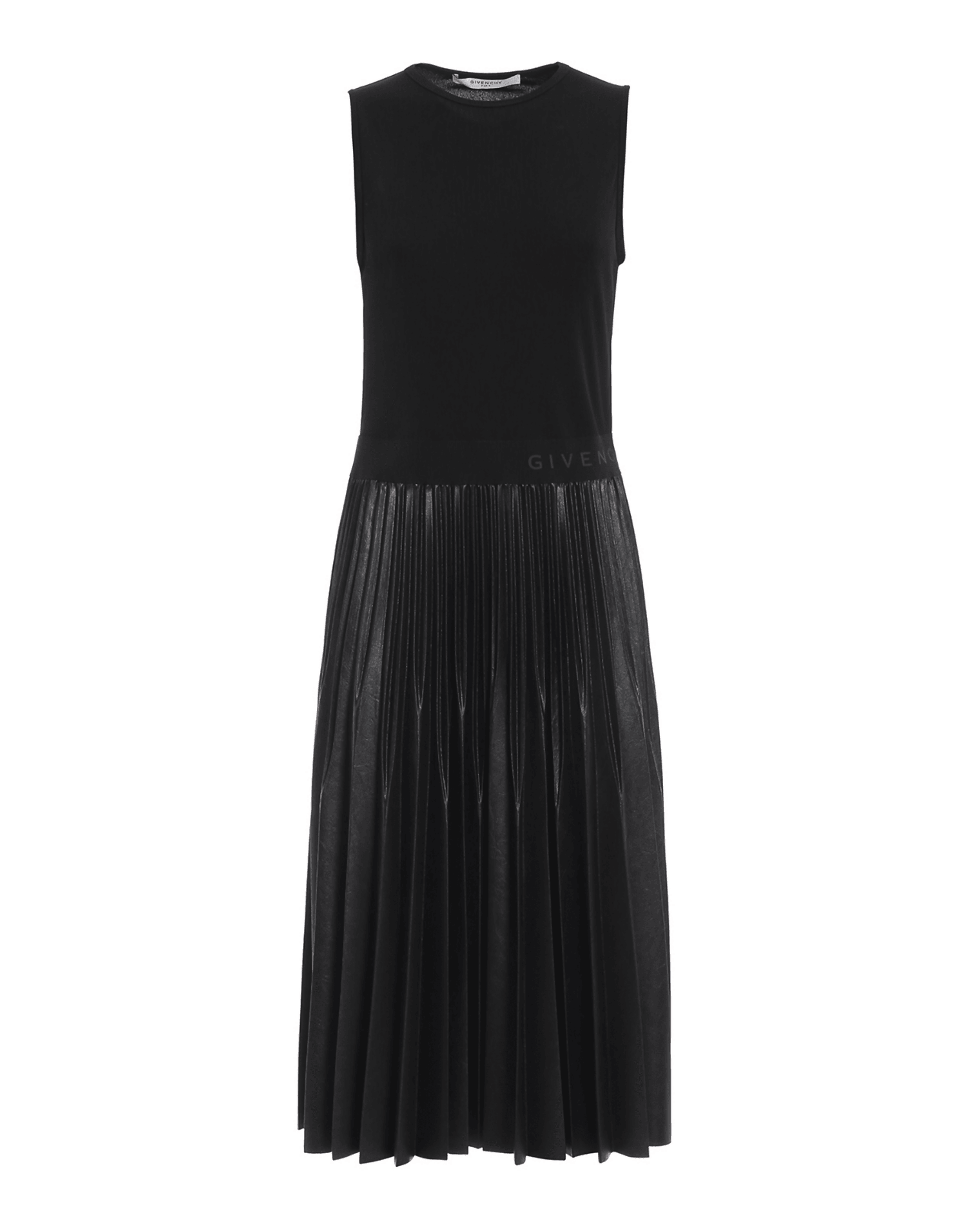 Givenchy Black Jersey Pleated Midi Dress - Endless - UAE Rental and Resale for Women's Fashion