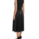 Givenchy Black Jersey Pleated Midi Dress - Endless - UAE Rental and Resale for Women's Fashion