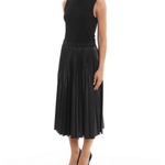 Givenchy Black Jersey Pleated Midi Dress - Endless - UAE Rental and Resale for Women's Fashion