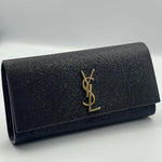 Glitter Classic Monogram Cassandre Clutch Black - Endless - UAE Rental and Resale for Women's Fashion