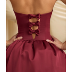 Gloriana Convertible Bow-Detail Bubble Hem Midaxi Dress - Endless - UAE Rental and Resale for Women's Fashion