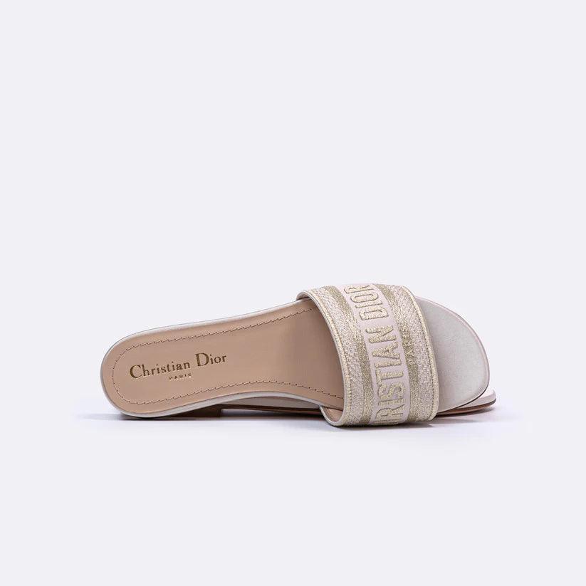 Gold Slides - Endless - UAE Rental and Resale for Women's Fashion