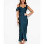 Gracious Opportunities Satin Maxi Dress - Endless - UAE Rental and Resale for Women's Fashion