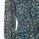 Green Adrianne Cheetah-Print Dress - Endless - UAE Rental and Resale for Women's Fashion