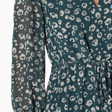 Green Adrianne Cheetah-Print Dress - Endless - UAE Rental and Resale for Women's Fashion