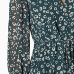 Green Adrianne Cheetah-Print Dress - Endless - UAE Rental and Resale for Women's Fashion