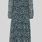 Green Adrianne Cheetah-Print Dress - Endless - UAE Rental and Resale for Women's Fashion