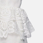 Guipure Cotton Lace Mini Dress - Endless - UAE Rental and Resale for Women's Fashion