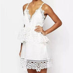 Guipure Cotton Lace Mini Dress - Endless - UAE Rental and Resale for Women's Fashion